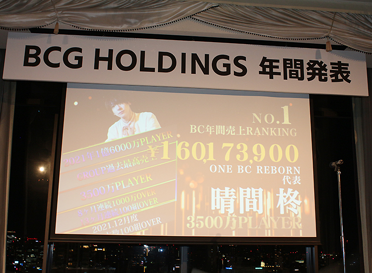 BCG HOLDINGS 年間表彰式