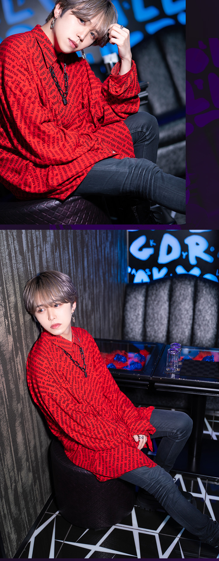 『AVALON』から2人のイケメンがグラビアに登場!!