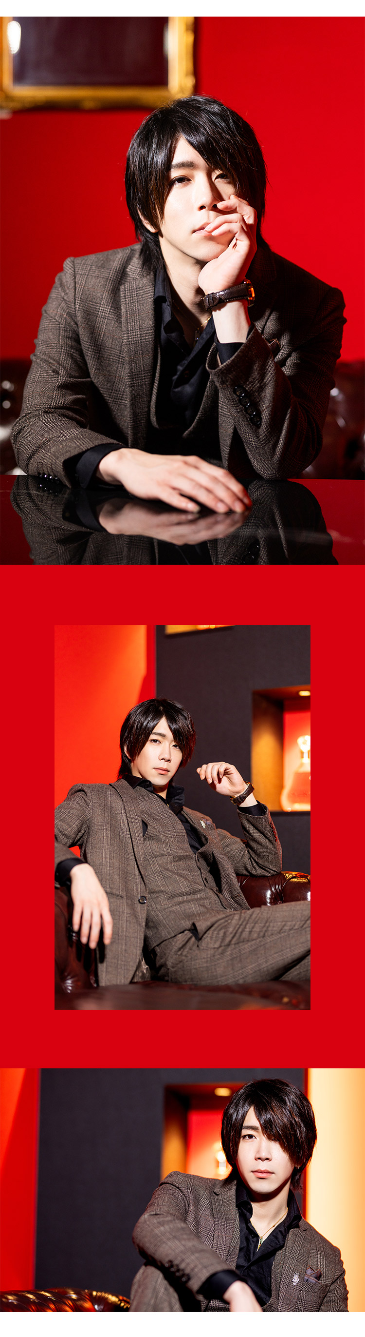 U men's clubの注目すべき人気ホストのひとり、「咲蘭 悠」。まだまださらなる魅力を開花中。