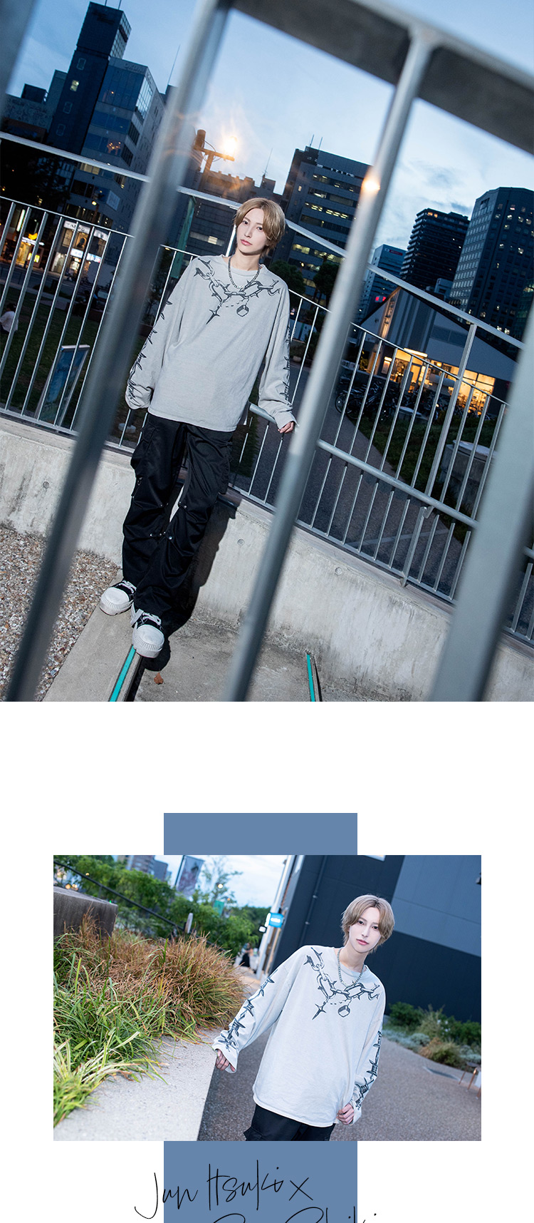 『KINZISHI』の注目キャスト2名が登場!!