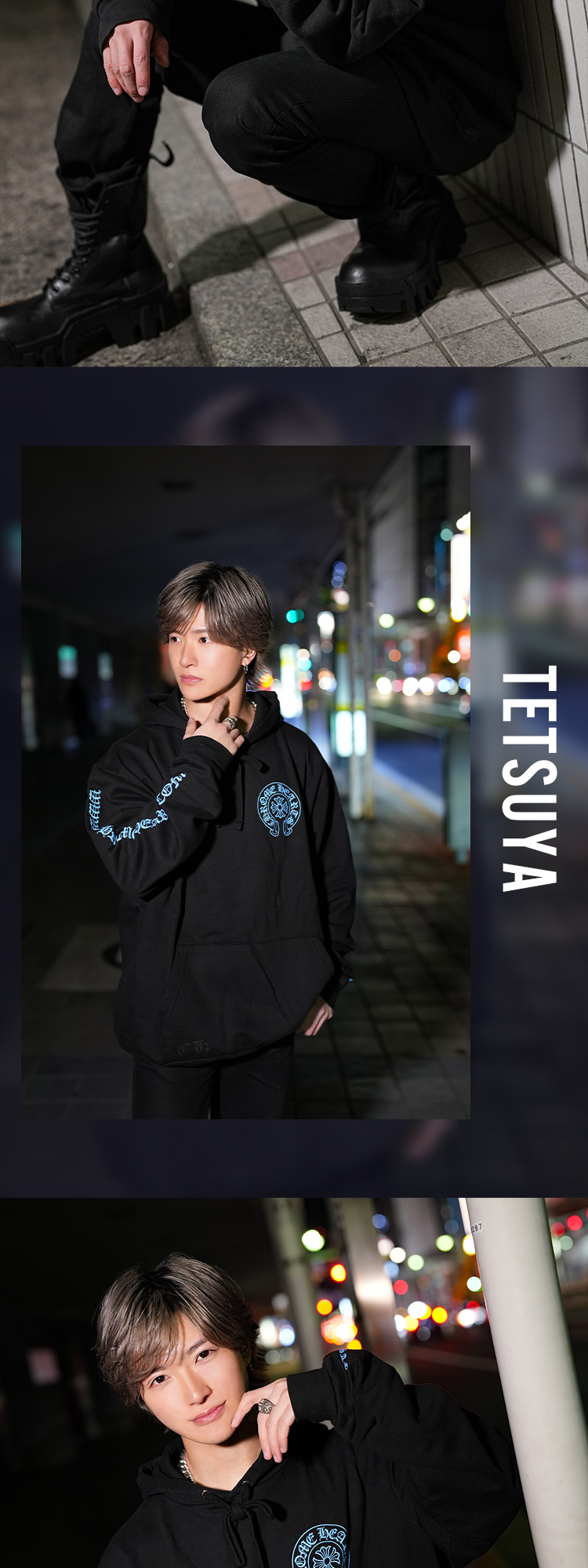 広島『BLACK LIST』 「哲也」「椿」「睦」がグラビアに登場!!