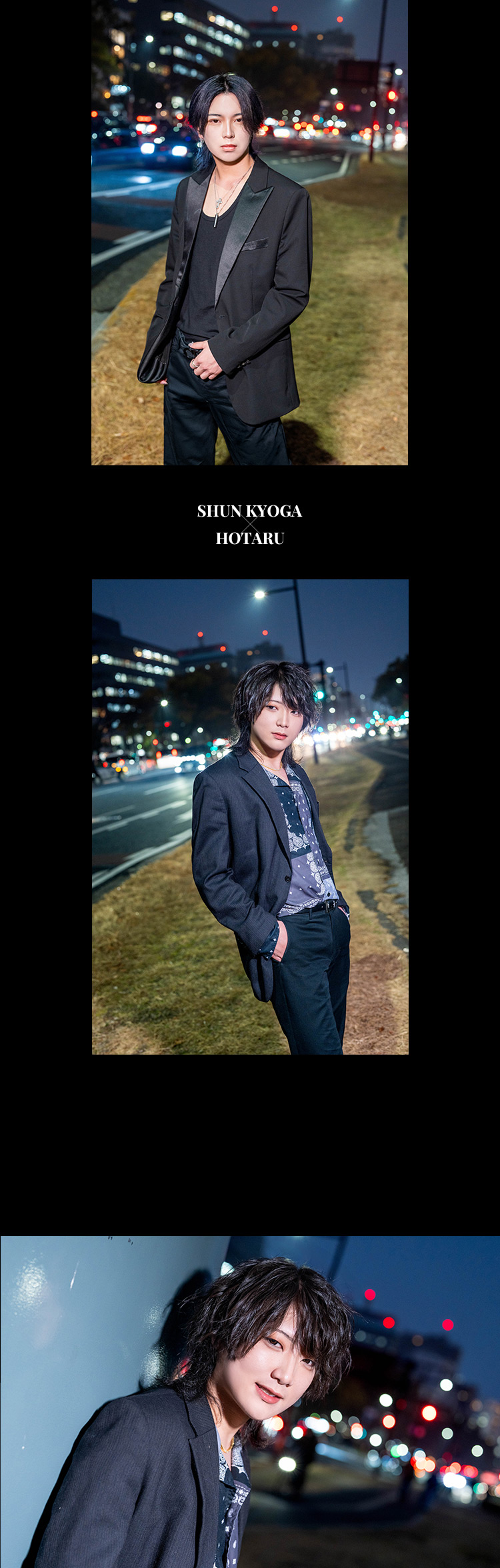 『U men's club』 響雅 駿・蛍がグラビアに登場!!