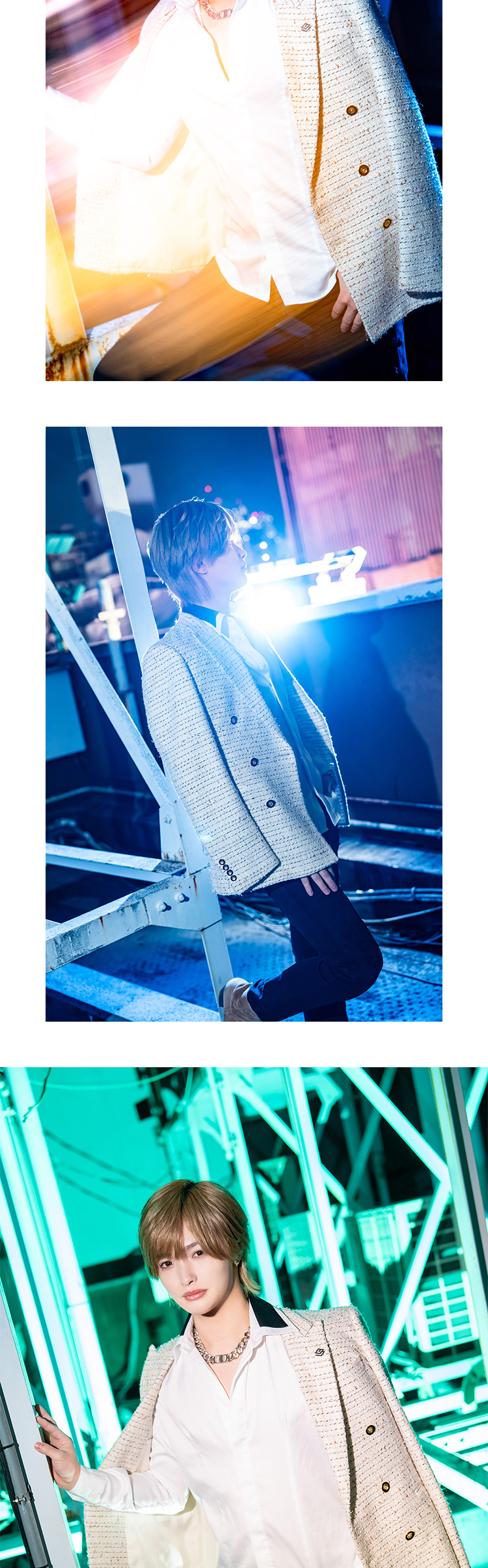 『Irise』のイケメン3人組がグラビアに登場!!