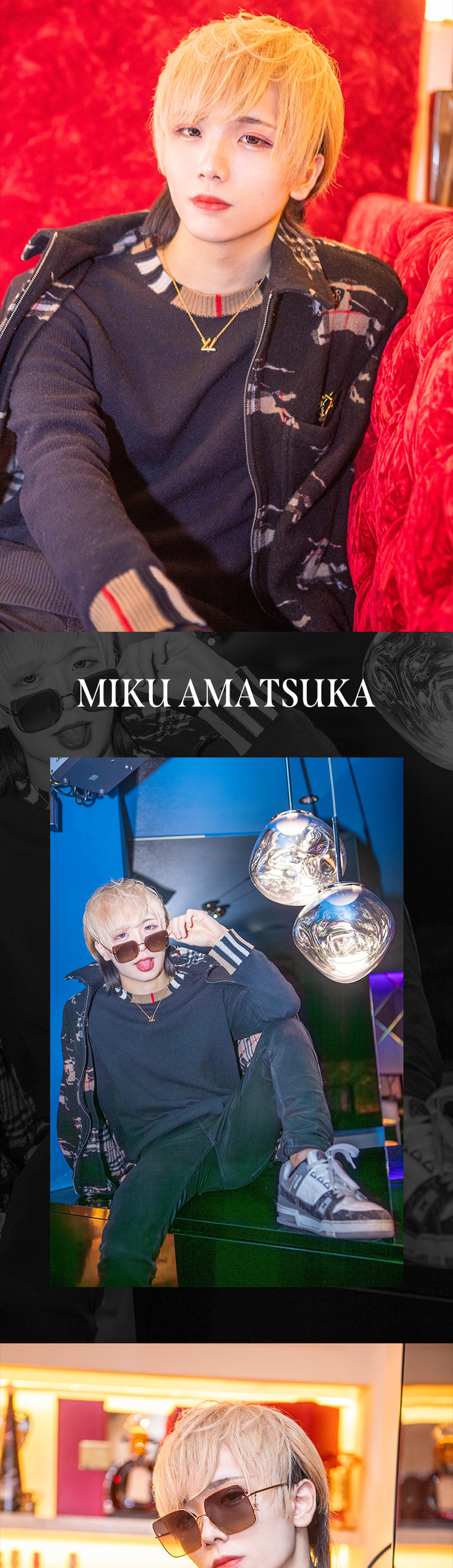 『Az』のイケメン3人組がグラビアに登場!!