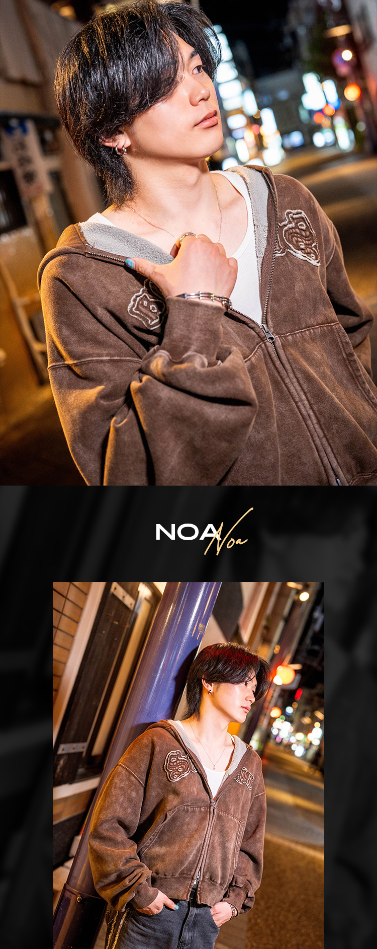 注目のホスト集団『Re:EDEN』の3人が、華麗にグラビアに降臨!