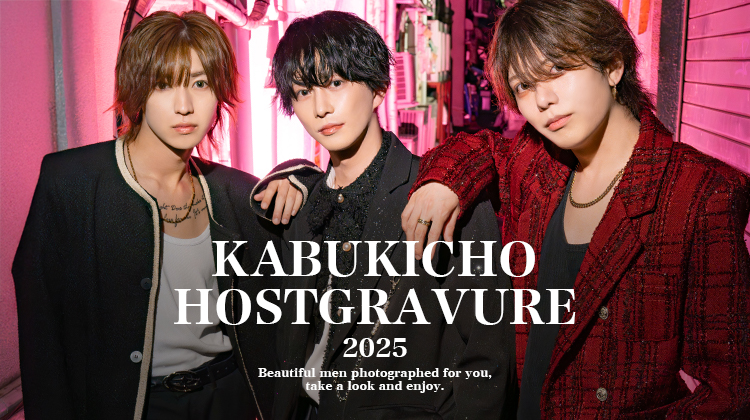 『DEEP』のイケメン3人組がグラビアに登場!!