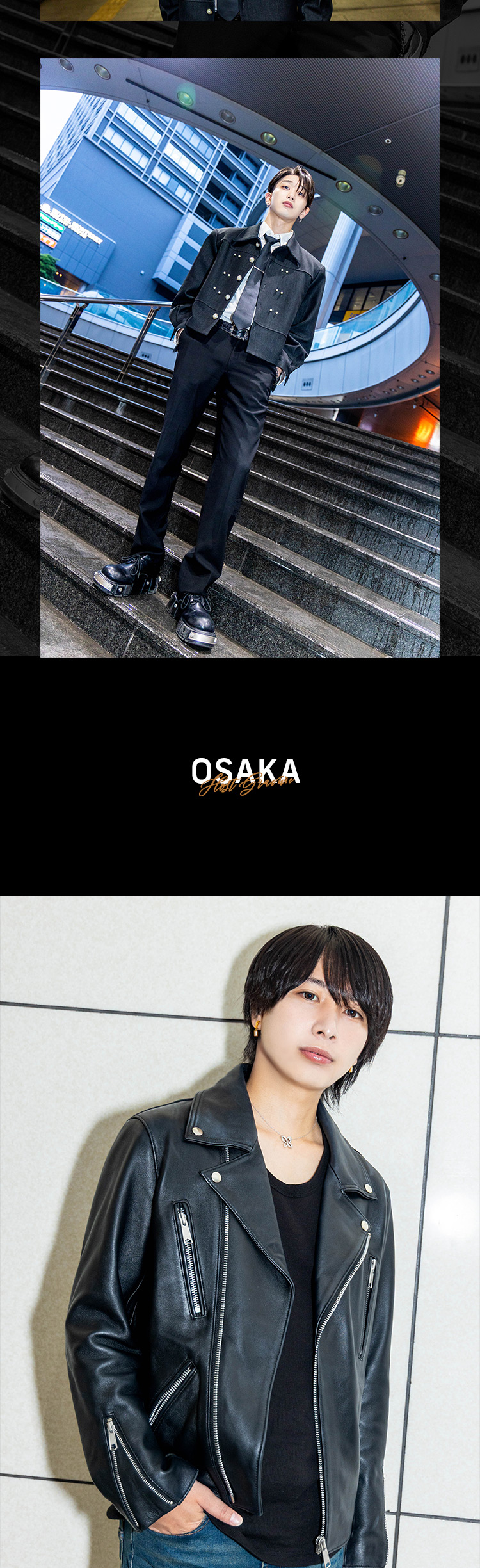 ミナミの夜に『CHRONO』の美形トリオ登場！