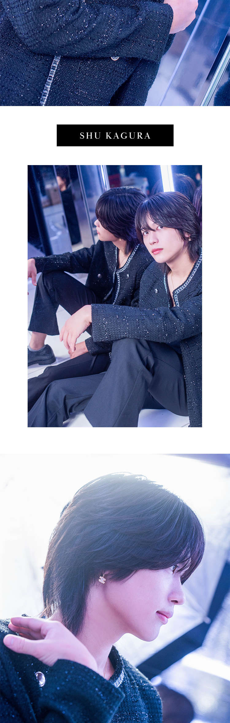 話題沸騰中!!『ABYSS』のイケメン3人がグラビア登場!