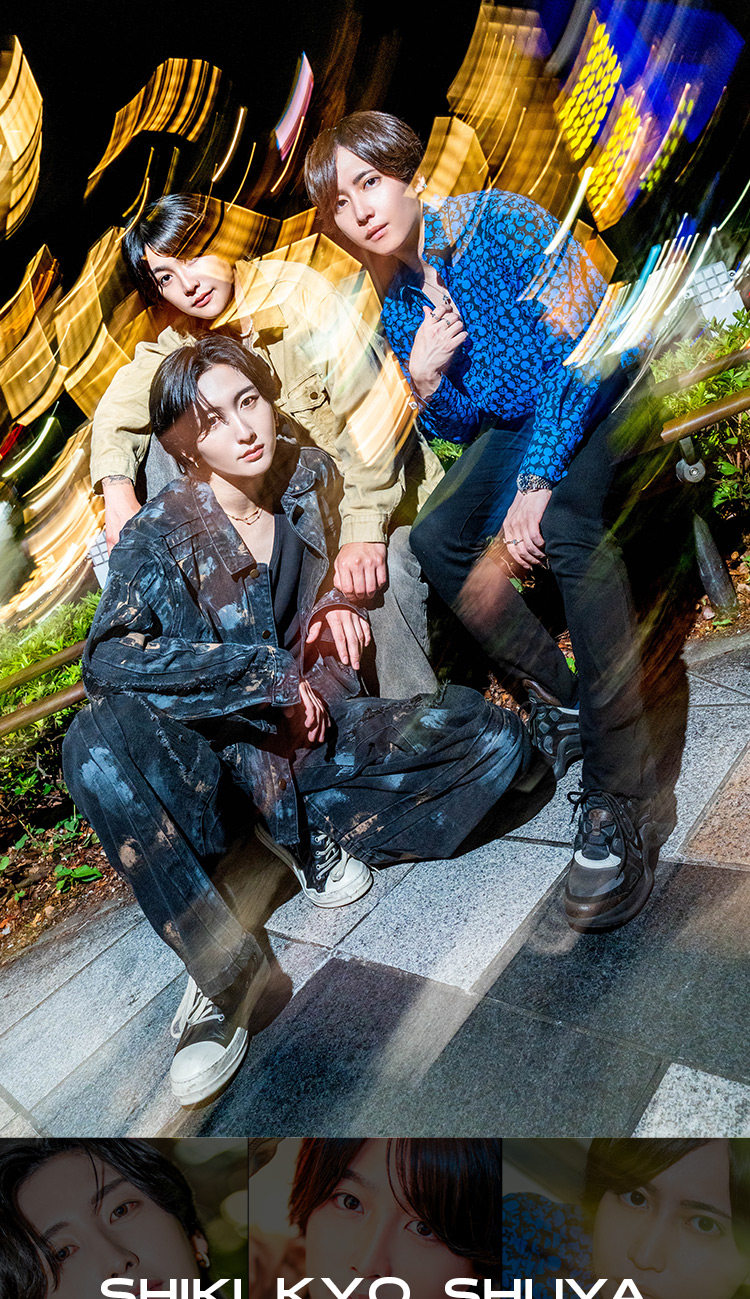 『DeZon』のイケメン3人組がグラビアに登場!!