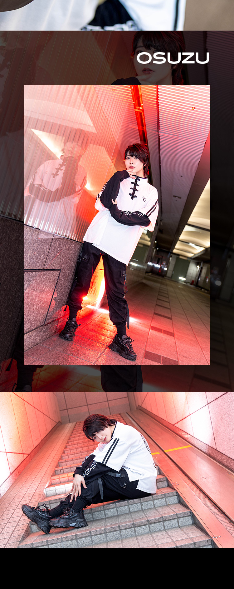 『Alive after force』のイケメン3人組がグラビアに登場!!