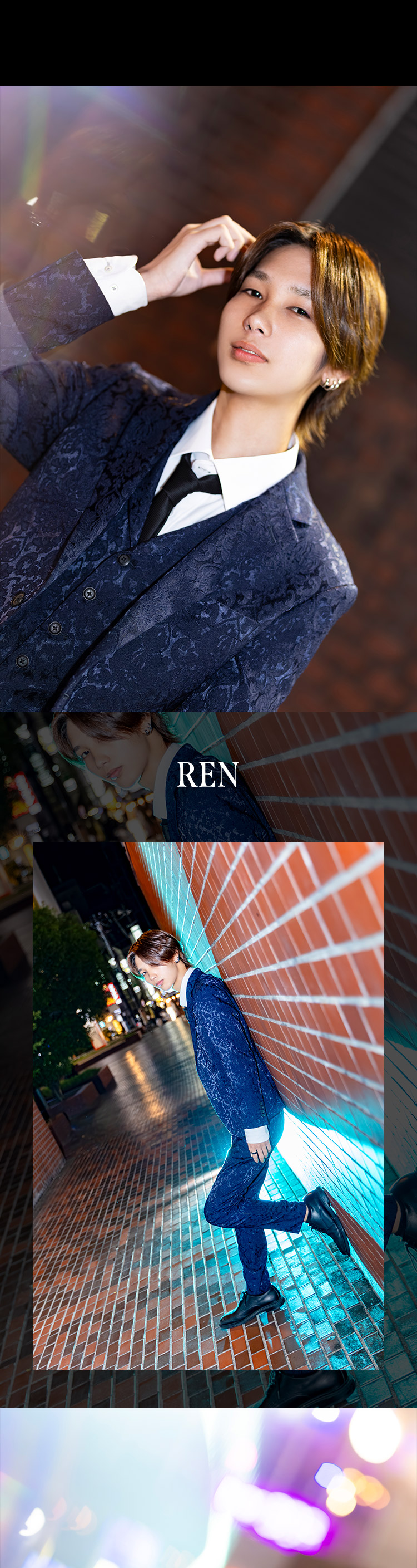 広島市で急上昇中!!『Rebel』の注目ホスト3人がグラビア登場！