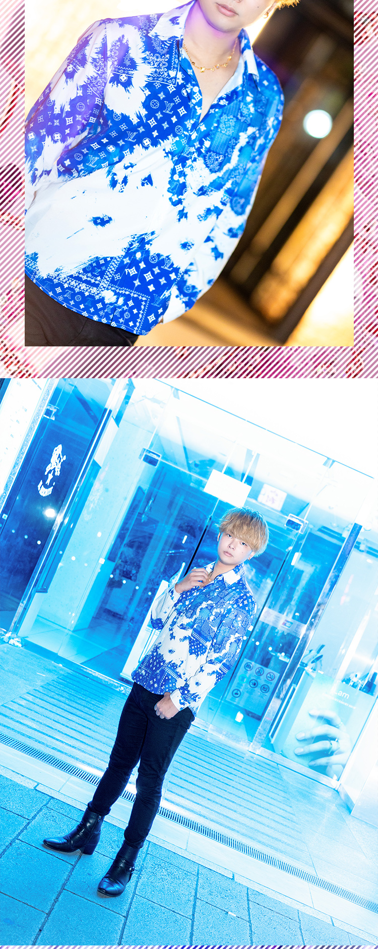 広島で話題沸騰!!『b/n』の注目ホスト2人がグラビア登場！