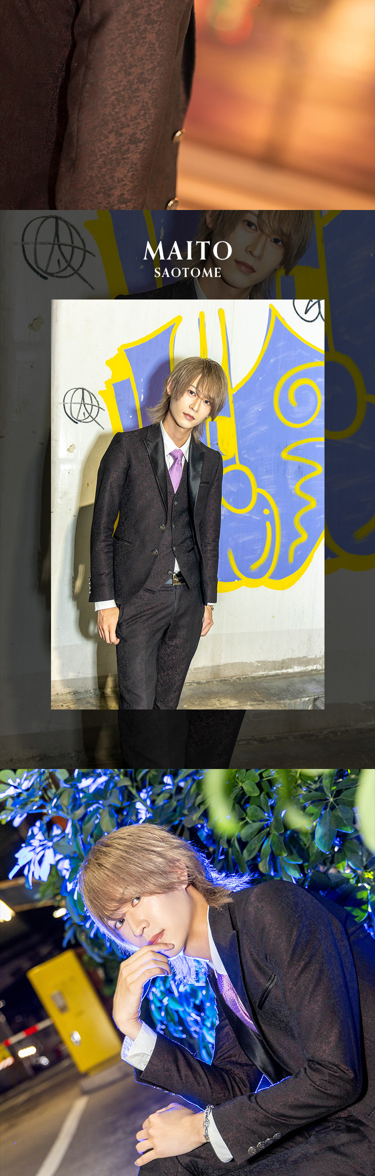 ワイルドにも、美しくも!!ミナミ『Collection -osaka-』の人気キャスト3人組がグラビアに登場!!