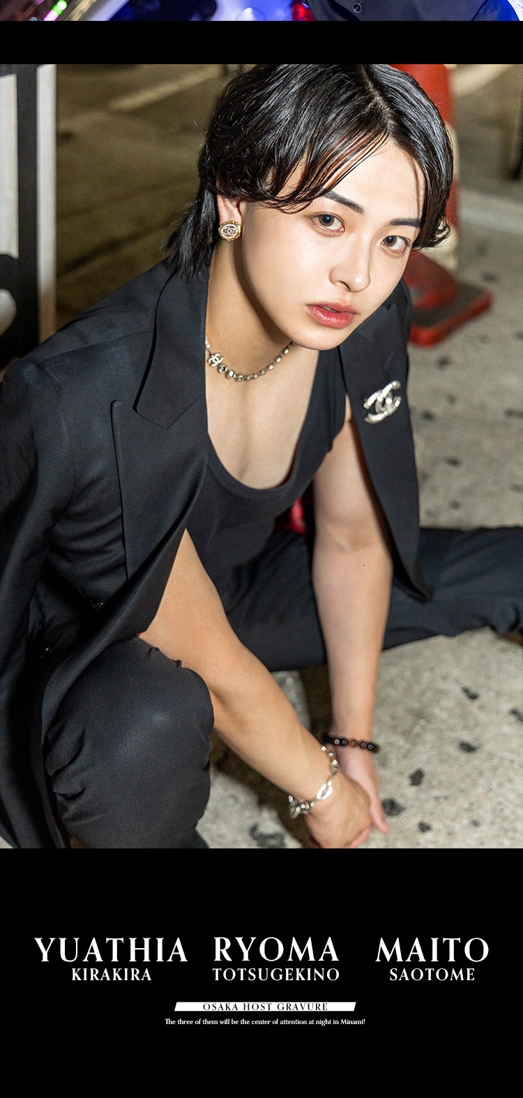 ワイルドにも、美しくも!!ミナミ『Collection -osaka-』の人気キャスト3人組がグラビアに登場!!