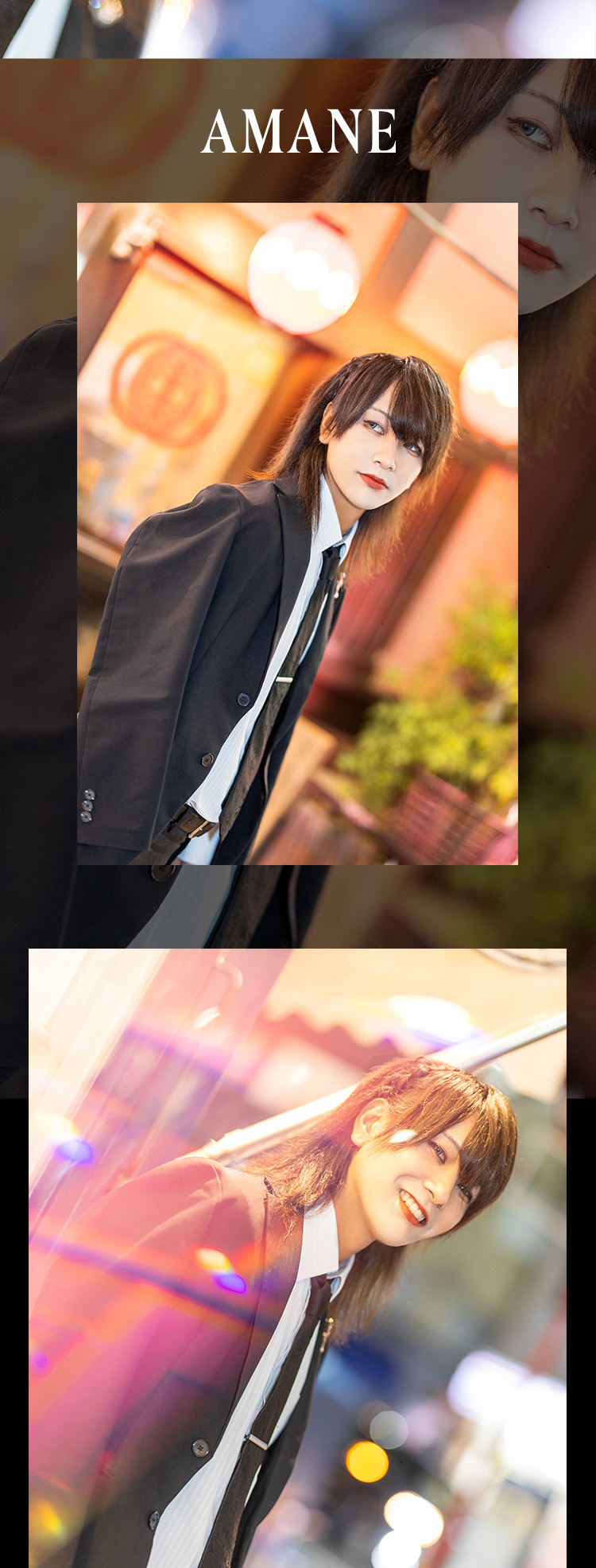 広島にて、息のあった華麗な3人のグラビア。『BLACK-EVE-』の人気キャスト3人が夜に降臨！！