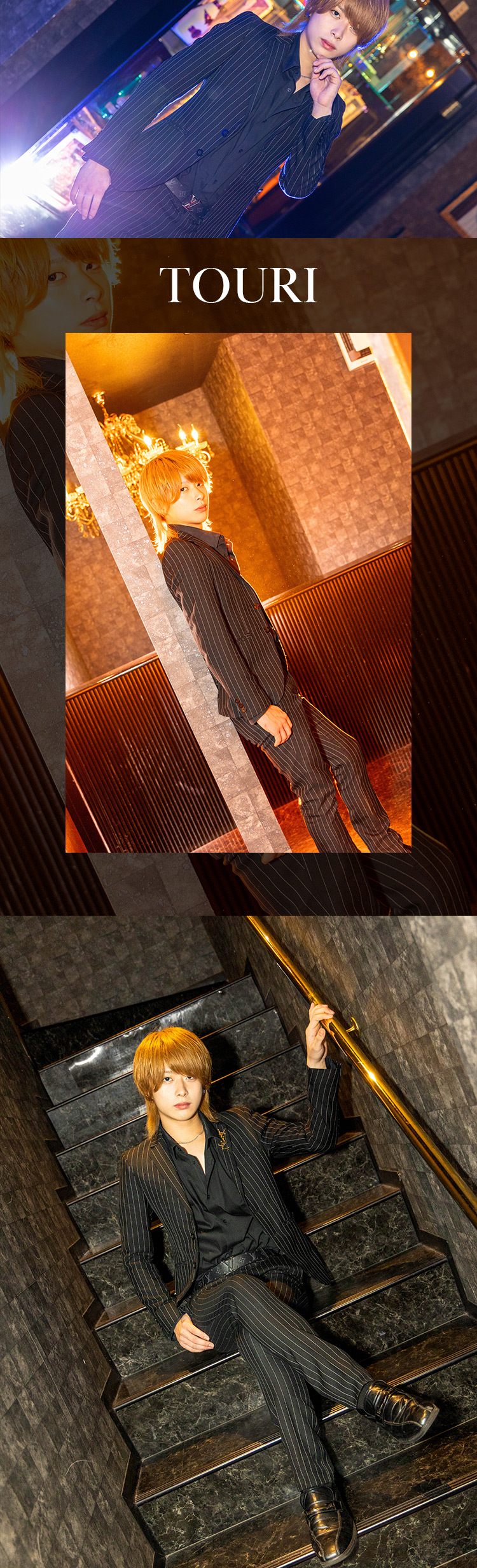 岡山の夜、『STNY』の今注目の3人組がグラビアを飾る!!