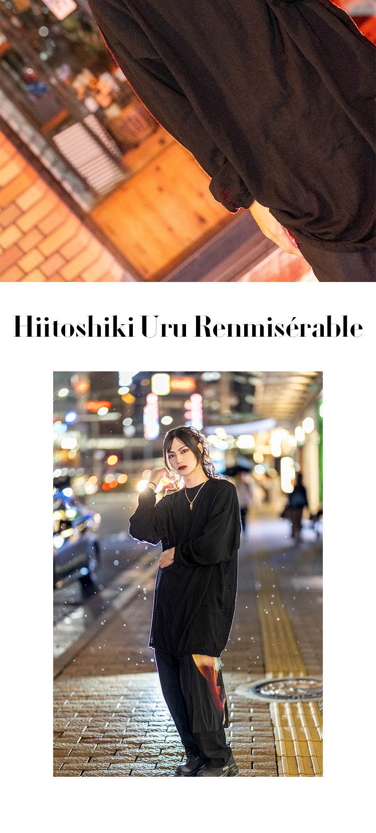 神戸発!!『Prince&Princess』の超ビジュアル爆発トリオが雨の街に華麗に降り立つ！