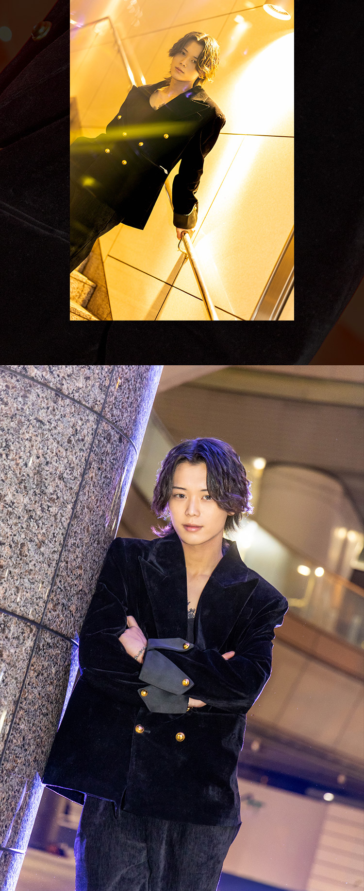 都会に舞い降りる美男たち。『KING』の大人気2人組がグラビアに登場!!