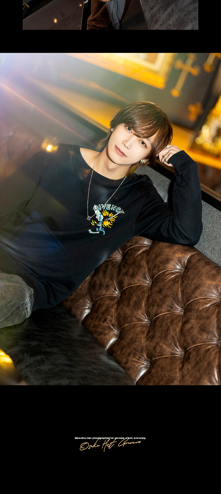 ミナミ発!!高級感ある店内とイケメンたちが贈る、『FREAK』3人衆のグラビアだ!!