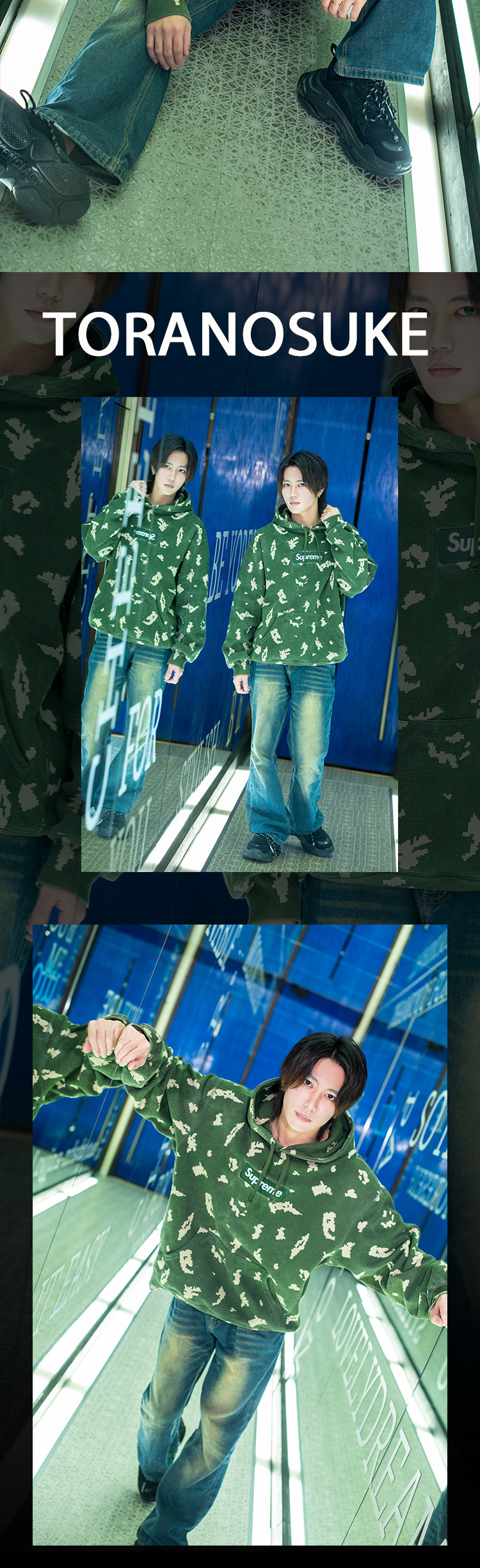 三河『KROSS』の3人が魅せる、冬のスタイリッシュグラビア。