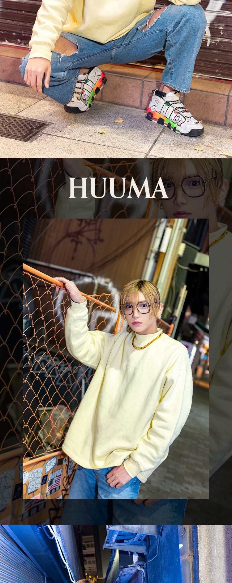 ミナミのストリートに『ASIA-大阪本店-』の今が旬のイケメンコンビ、クールに登場!!