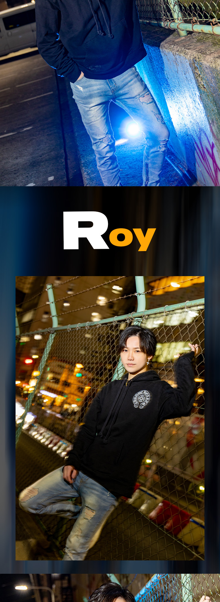 ミナミのストリートに『GENTLY GREED』のイケメントリオ、クールに登場!!