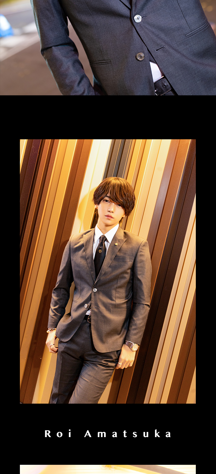 大阪の冬に『IR』のスマートな美男たち、華麗に登場!!