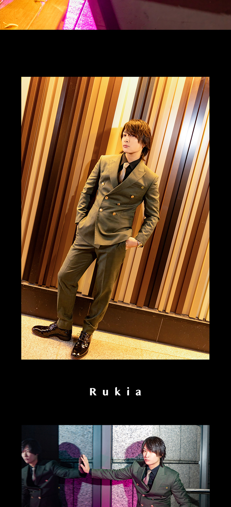 大阪の冬に『IR』のスマートな美男たち、華麗に登場!!