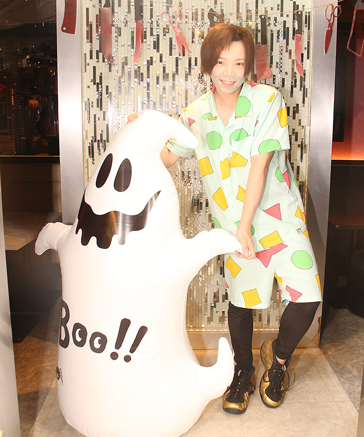 お化けと一緒に♪