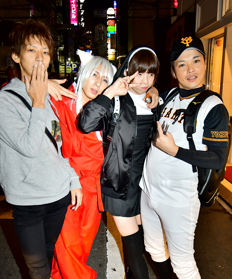 若干1名ハロウィン感が…