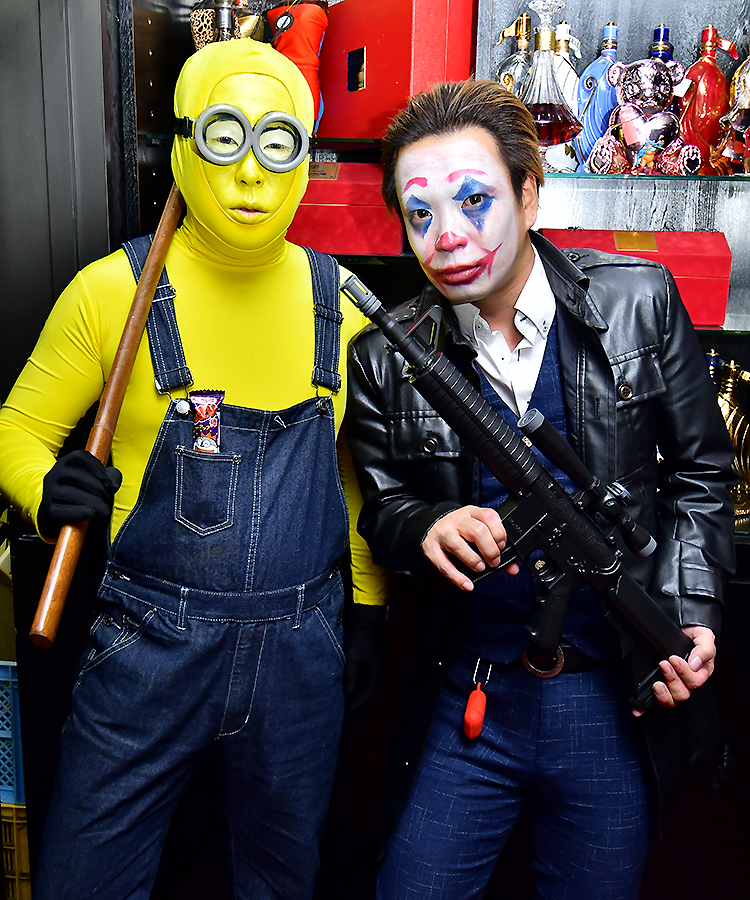 悪そうなミニオンとこれまた悪そうなピエロ!!